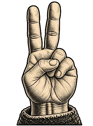 La mano del computer: due dita